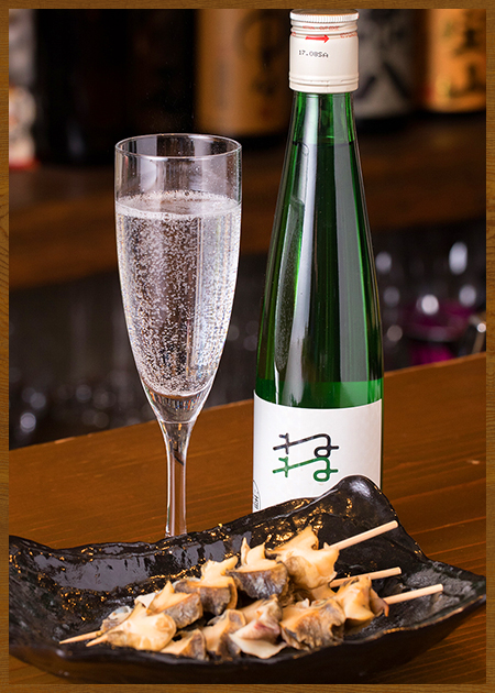 スパークリング日本酒ペアリング